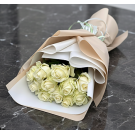 Букет 11 белых роз