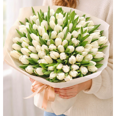 Букет 101 тюльпан